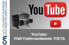 PFAFF Elektroseilwinde THETA Video