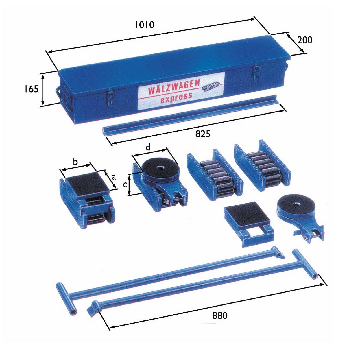 Transportroller, Transportfahrwerke, Schwerlastfahrwerke – Columbus  McKinnon Hebetechnik GmbH